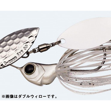 エバーグリーン スピナーベイト バズベイト DゾーンフライTG 1/4oz タンデムウィロー #04 スーパーホワイト