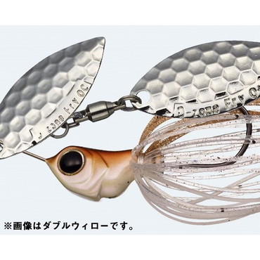 エバーグリーン スピナーベイト バズベイト DゾーンフライTG 1/4oz タンデムウィロー #05 ワカサギ