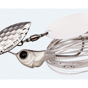 エバーグリーン スピナーベイト バズベイト Dゾーンフライ TG 1/4oz ダブルウィロー #04 スーパーホワイト