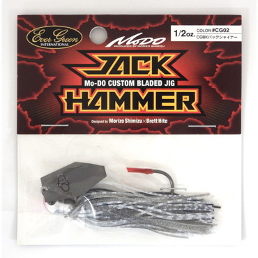 エバーグリーン ラバージグ ジャックハンマー 1/2oz #CG02 CGBKBCシャイナー