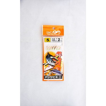 マルシン漁具 サビキ仕掛け サビキサバ皮 5号