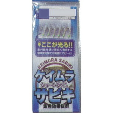 マルシン漁具 サビキ仕掛け ケイムラサビキ 10号