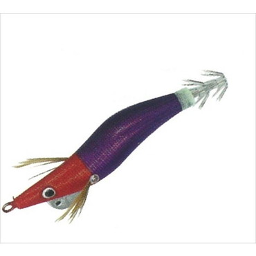 マルシン漁具 スッテ エギ オモッパーエギ 2.5号 アカムラ(赤)