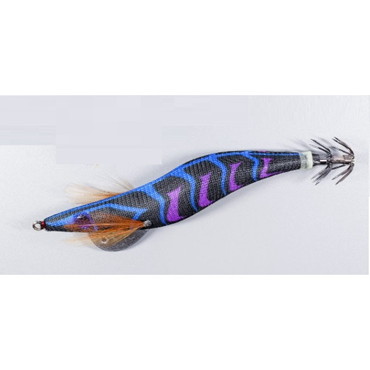 マルシン漁具 エギ スーパードンコブラック 3.5号 ブルーパープル