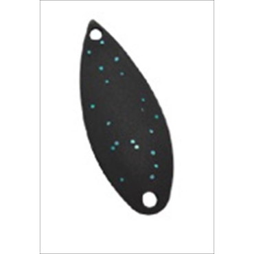 フォレスト　ＭＩＵ（ミュー）　１．４ｇ　Ｎｏ．１８　マットブラック（青ラメ）