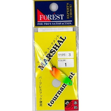 フォレスト スプーン 22TS激釣 トーナメント タイプ3 TSカラー No.1Mixベジ