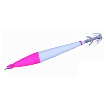 キーストン スッテ 硬質発泡浮きスッテ 115mm 全夜光 ピンク白