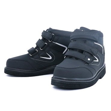 GOTSURI GT-373 フェルトスパイクシューズ(マジックテープ仕様) 杢ブラック L