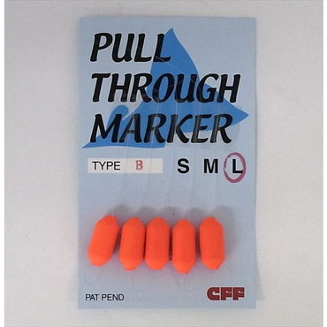 キャップス Caps フライ用品 プルスルーマーカー CFF L オレンジ