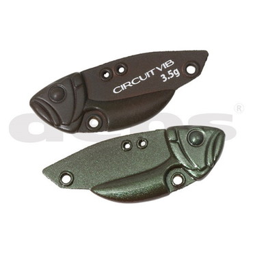 デプス トラウトプラグ サーキットバイブトラウトモデル 2.0g #04 Mチョコ/グリーンブラウン