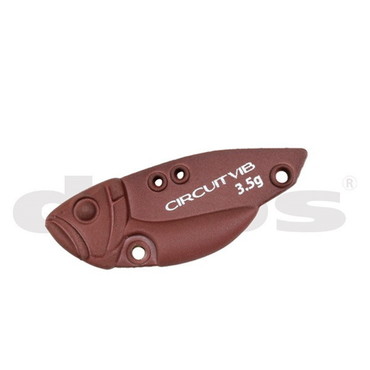 デプス トラウトプラグ サーキットバイブトラウトモデル 2.0g #08 チョコレートブラウン