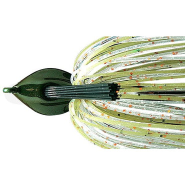 デプス ラバージグ フラットバックジグ 3/16oz #21 ウィードシュリンプ