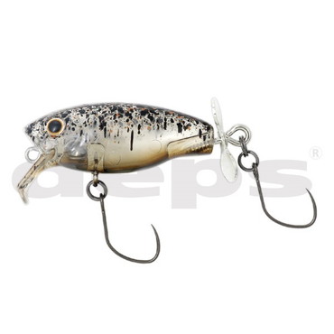 デプス トラウトプラグ バズジェット トラウトモデル #05 クリアブラックセサミ