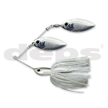 デプス スピナーベイト バズベイト Bカスタム 3/4oz ダブルウィロー #12ホワイトカープ