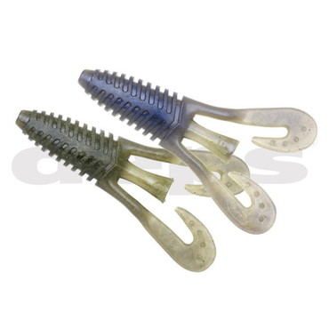 デプス ワーム バルビュータ 3.5インチ #20 ウォーターメロンプロブルー