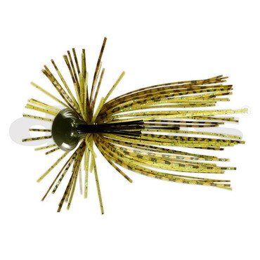 デプス ラバージグ クリングヘッドジグ 3/16oz #24 スケールルートビア