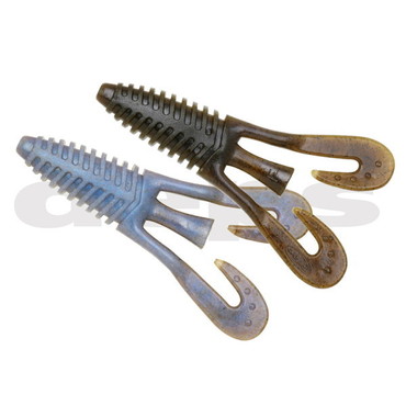 デプス ワーム バルビュータ 4インチ #153グリーンパンプキン・ブルーグリマー