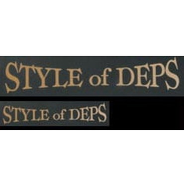 デプス ステッカー スタイルofdepsカッティングステッカーL 金