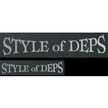 デプス ステッカー スタイルofdepsカッティングステッカーL 銀