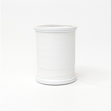 ジャストエース ポリエステル ダルスレッド (C)太糸 100m 401 ホワイト