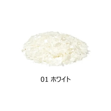 ジャストエース パールグレイン(粒タイプ)5g 01ホワイト