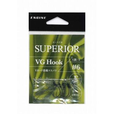エンジン ワームフック スーペリオ VGフック #6