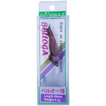ディスプラウト トラウトプラグ ベルオーガ Bo-17 フルクリアーブラウン