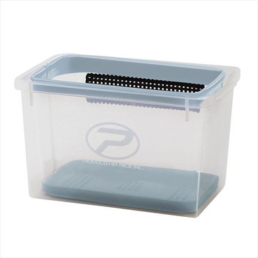 PROX プロックス 攻棚ワカサギ水切り水槽(ハード) ブルーグレー