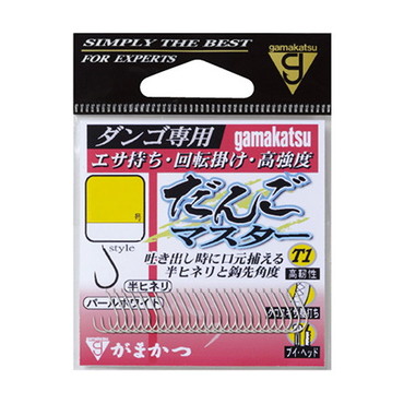 がまかつ　バラ　Ｔ１　だんごマスター（パールホワイト）　５