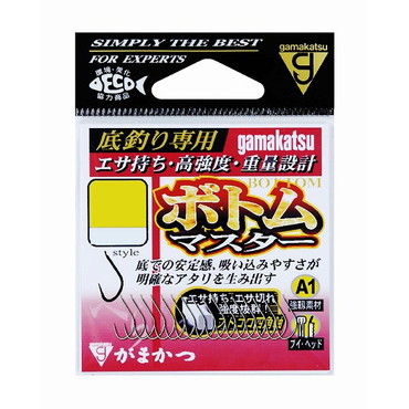 がまかつ　バラ　Ａ１　ボトムマスター（白）　５