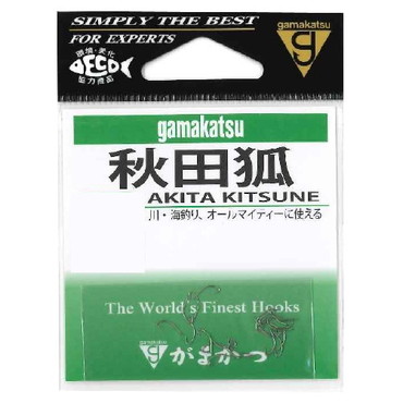 がまかつ　秋田キツネ　茶　３号