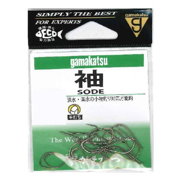 がまかつ 袖 茶 4号