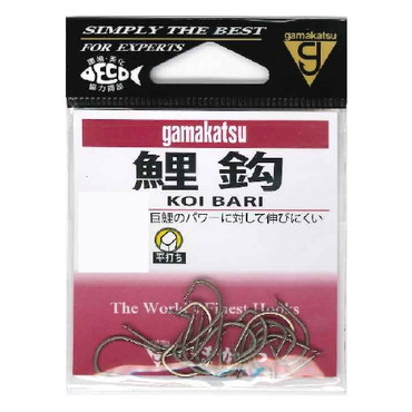 がまかつ 鯉鈎 茶 18号