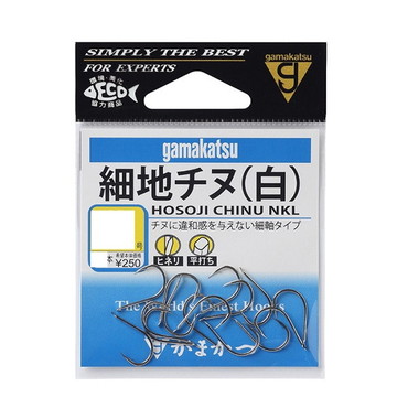 がまかつ (バラ)細地チヌ(白) 2