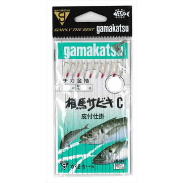 がまかつ 3H 相馬サビキ C型 S108 5号-ハリス1