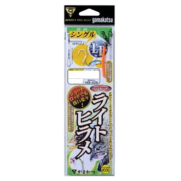 がまかつ HS026 ライトヒラメ仕掛 孫鈎シングル 16号-ハリス6号