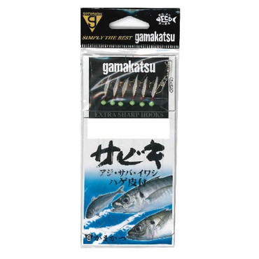 がまかつ サビキ金袖 6本 S501 5号-ハリス0.6