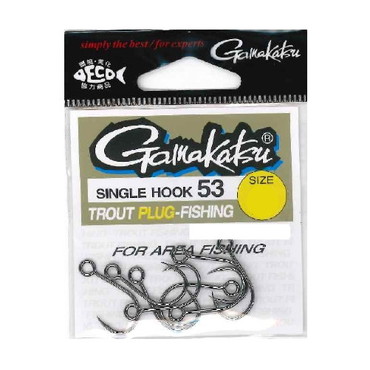 ガマカツ シングルフック53(NSB) 2