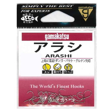 がまかつ アラシ 白 6号