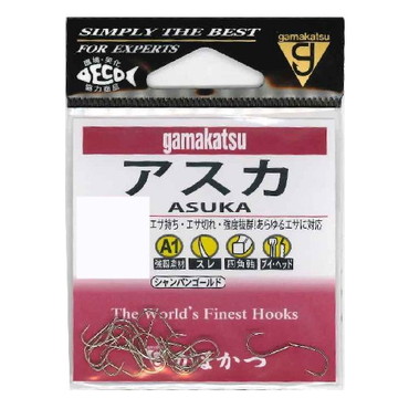 がまかつ A1 アスカ(シャンパンゴールド) 7号