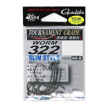 がまかつ TGW ワーム322スリム(NSB) 1