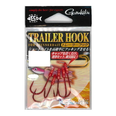 がまかつ トレーラーフック(レッド) 1/0