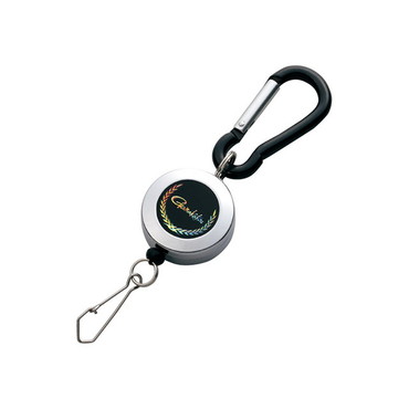 ガマカツ ピンオンリール(カラビナ付) GM2093 オーロラ