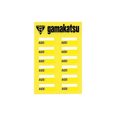 ガマカツ 号数シール･大 GM1444