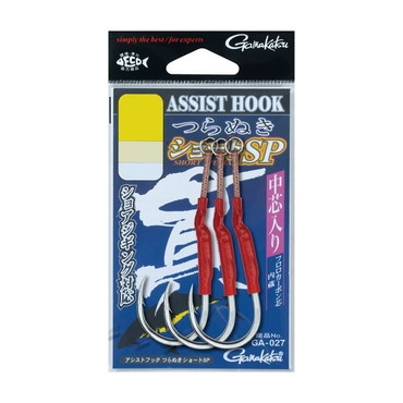 がまかつ アシストフック GA027 アシストフック 貫 ショートSP 3/0