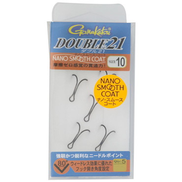 がまかつ バラ ダブル21(ナノスムースコート)#10