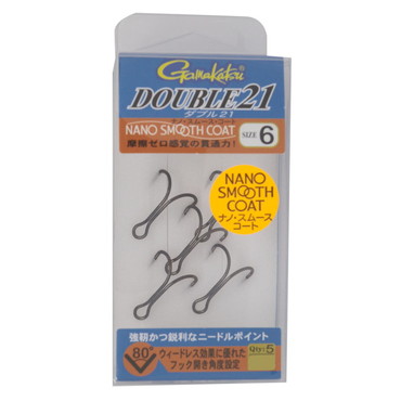 がまかつ バラ ダブル21(ナノスムースコート)#6