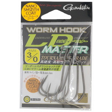 がまかつ バラ ワームフック LD MASTER(NSC) 3/0