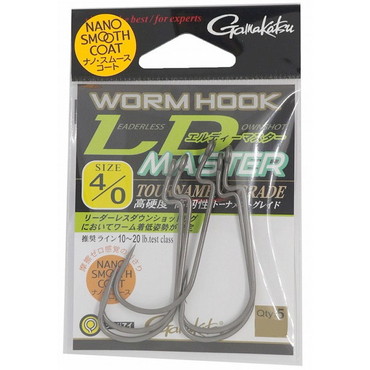 がまかつ バラ ワームフック LD MASTER(NSC) 4/0