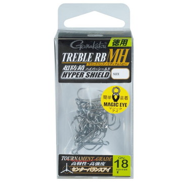 がまかつ　６８５６４　徳用　トレブルＲＢ－ＭＨ（ミディアムヘビー）　（ＨＰＳ）　#６